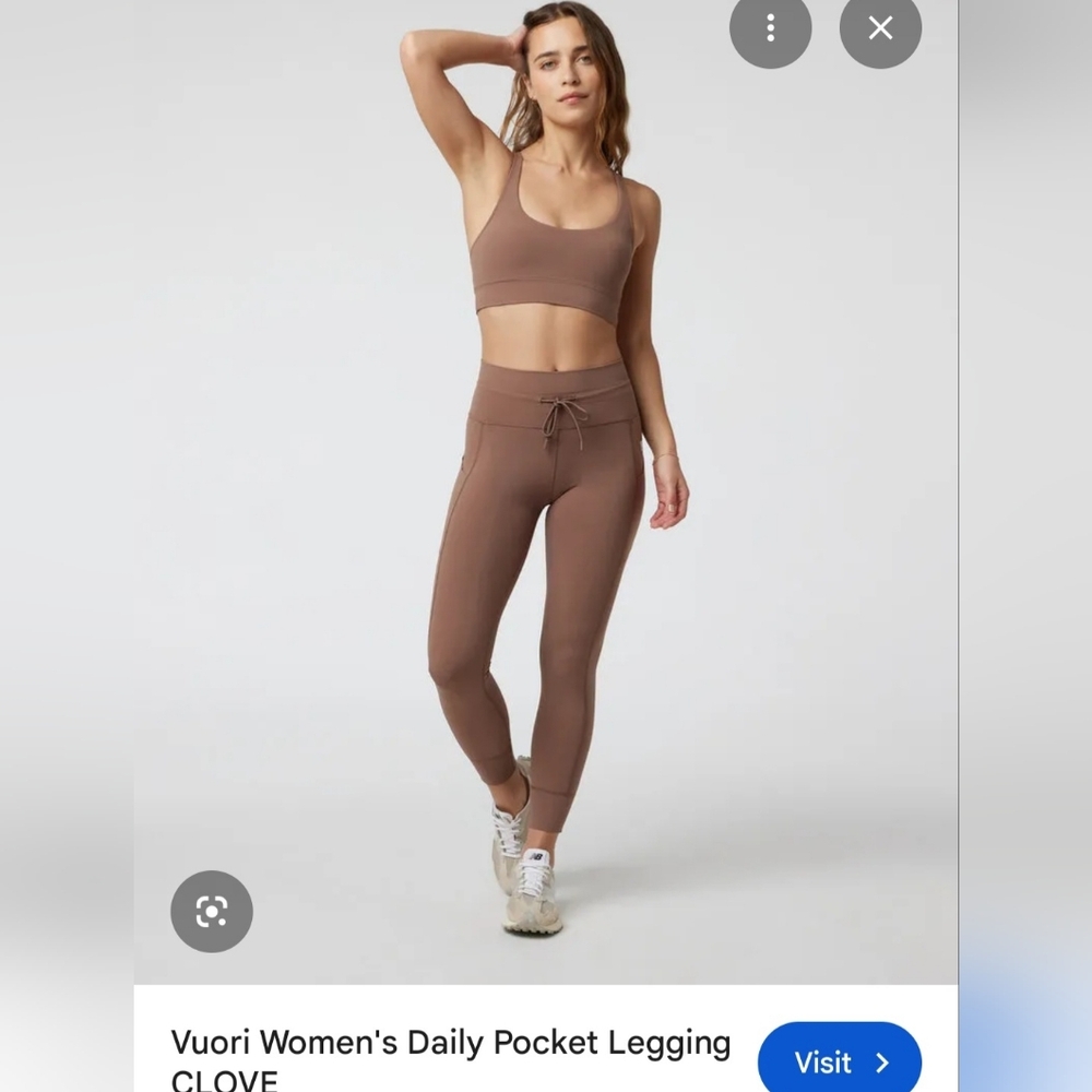 Vuori Daily Pocket Legging Clove Size Large